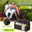 Banc de rangement 80 gallons pour meubles de patio, décor de porche et sièges d'extérieur-1563242967