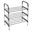 3 Tier -12 Pair Stackable Shoe Rack-1108024998