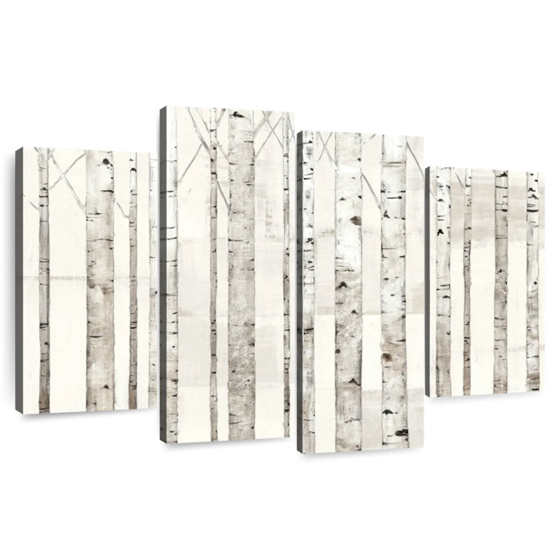 Birch Trees, 32" H x 52" W
