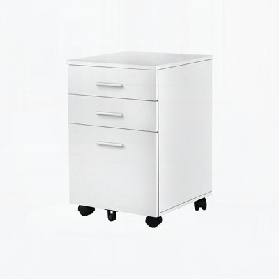 File Cabinet, Rolling Mobile, Storage Drawers, Printer Stand, Office by Latitude Run