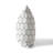 Comb Ivory Charcoal Throw Pillow-107807675