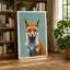 Fox in Focus Modern - Wrapped Canvas-1143400963-1143400968