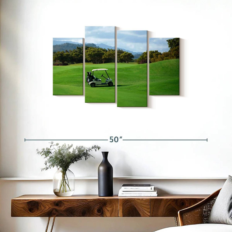 Chariot de golf Sireci, H 22 po x l 36 po