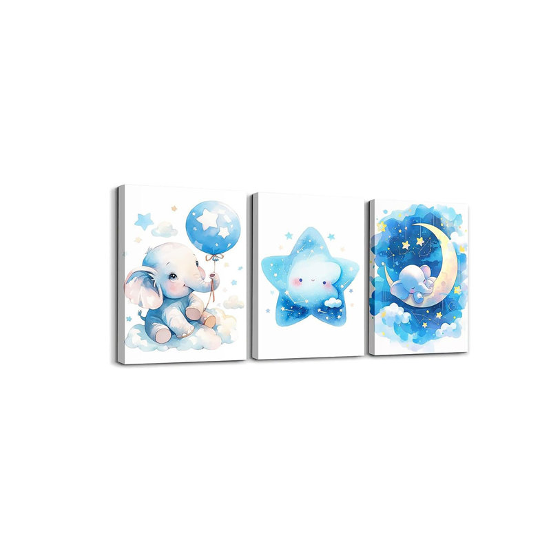 3 Piece Wrapped Canvas Print
