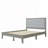Solid Wood Platform Upholstered  Bed