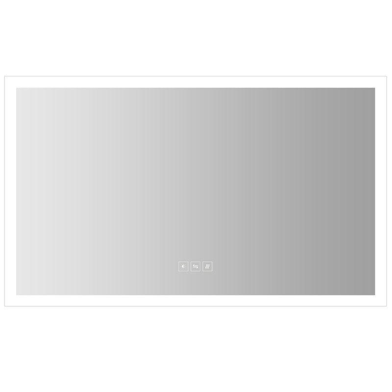 Miroir mural Condy, 36 po x 60 po, Rectangle