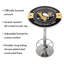 Table de bar avec repose-pieds Pittsburgh Penguins