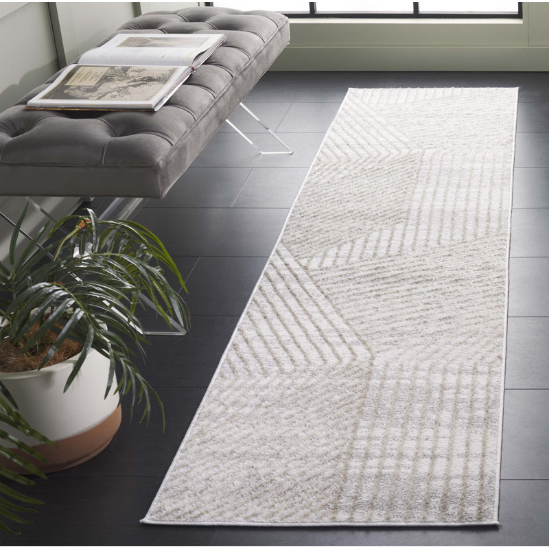 Tapis ivoire / beige Maya 114, Runner 2' x 8'