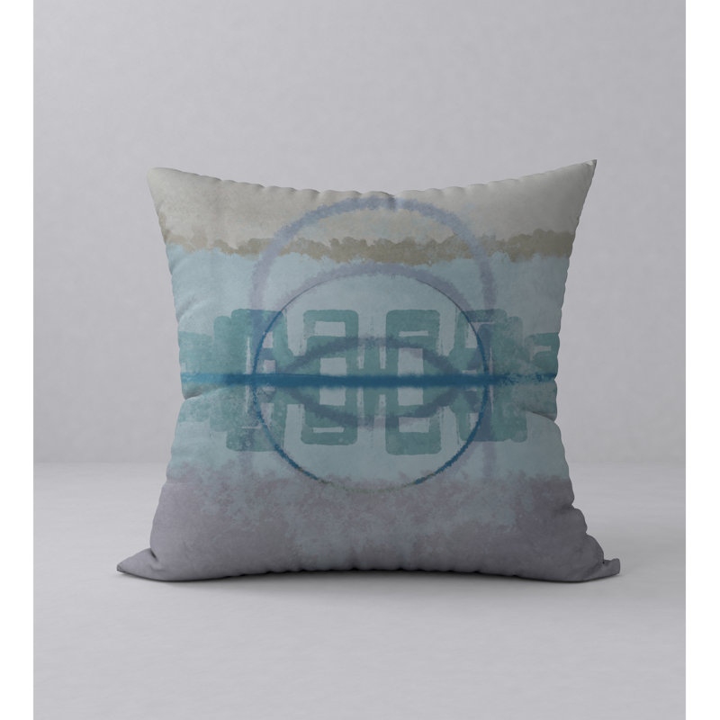 Reversible Throw Pillow, 18" x 18"
