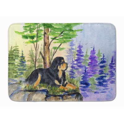 Tapis pour salle de bain à mousse mémoire tibétaine dirigide