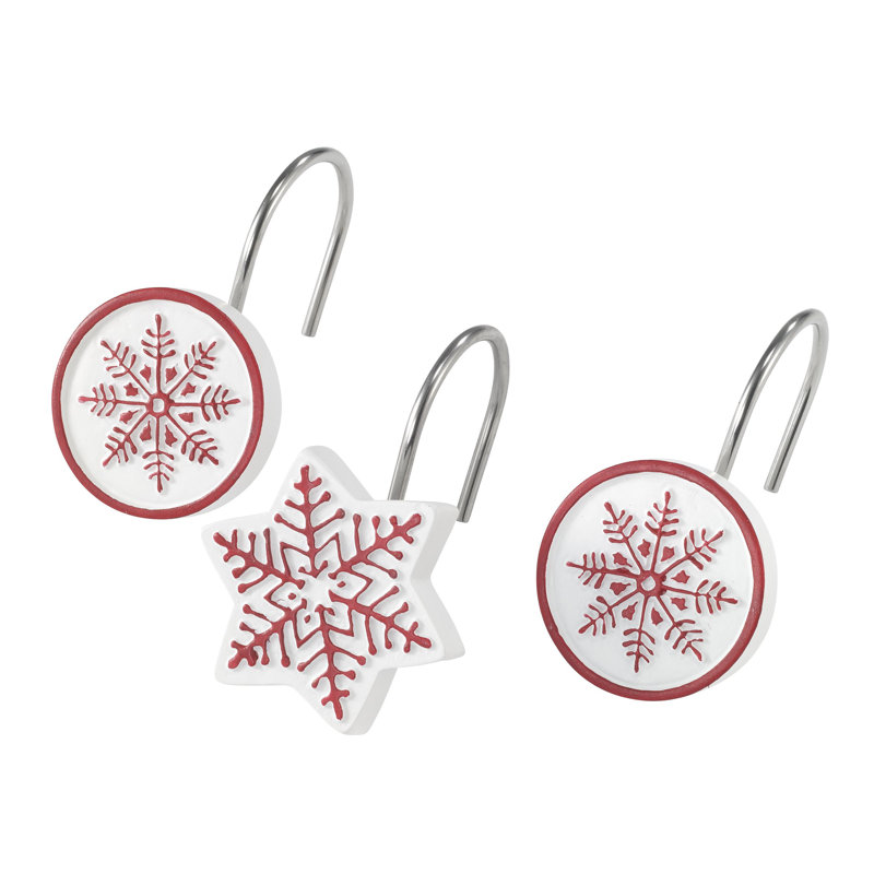 Sparkle Bath Shower Curtain Hooks