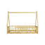Lit simple en forme de tente, lit tipi avec garde-corps et lattes-461412305