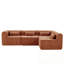 Canapé modulaire modulaire avec 4 coussins-1933248737