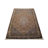 One-of-a-Kind Rectangle 3'8" X 5'6" 1980s Wool Area Rug in Orange/Beige/Blue