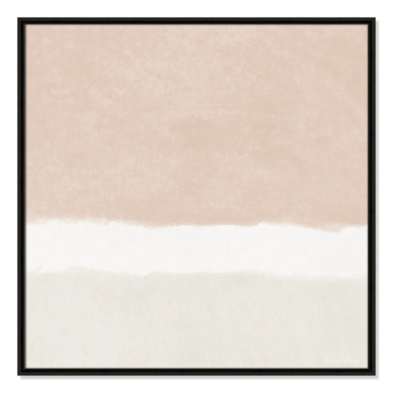 Willadeene "Slate 2" Print, 31.5" H x 31.5" W, Espresso Framed