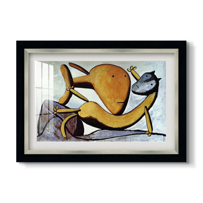 Chat et gros poisson, vers 1931 - Pablo Picasso - Estampe encadrée sur mesure