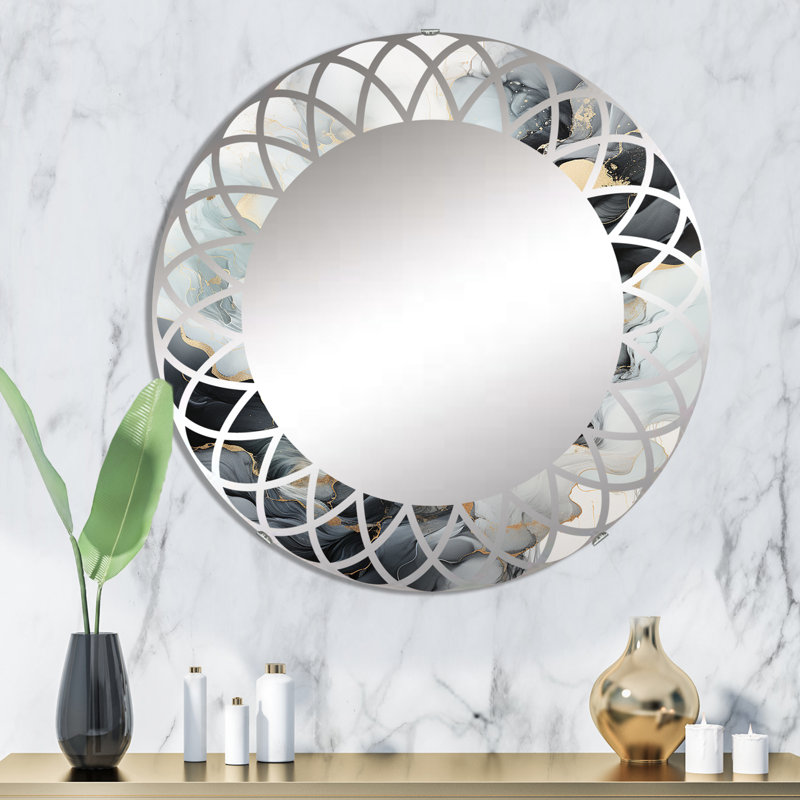 Miroir mural Stafani, 32 po x 32 po