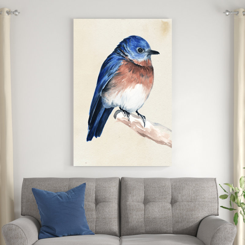 Petit oiseau sur une branche I, H 48 po x l 32 po x P 1,25 po