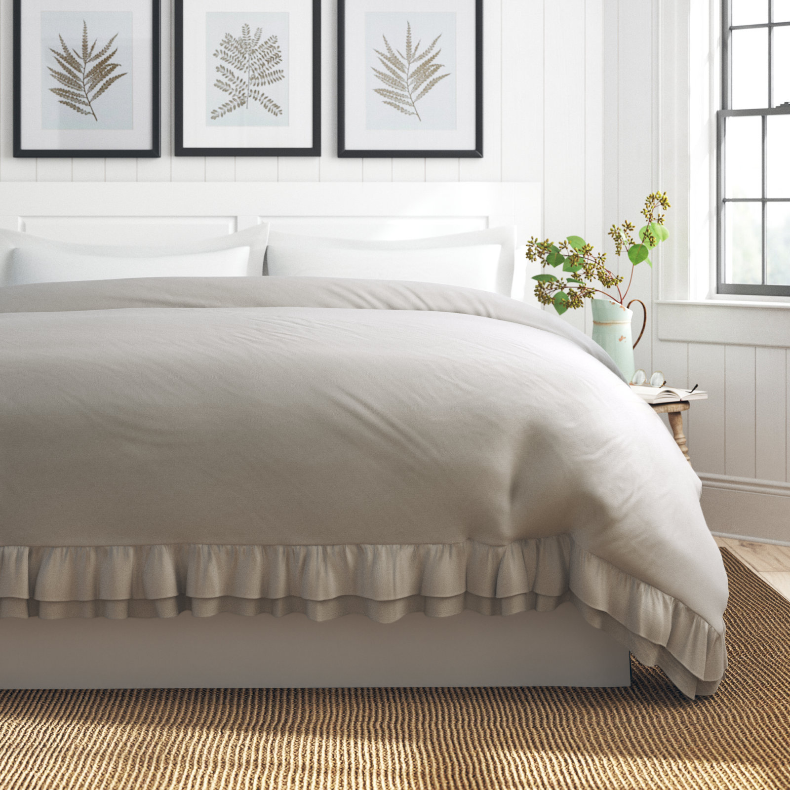 Bissonet Cotton Duvet Cover, King Duvet Cover
