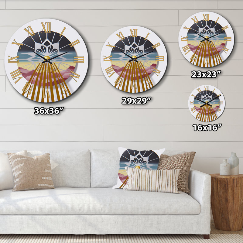Horloge murale graphique, Petit
