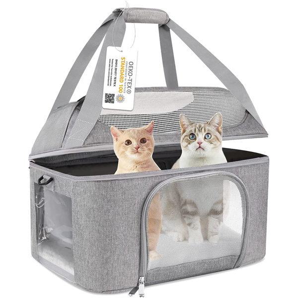 Tucker Murphy Pet™ Cat Carrier Tsa Airline Approved With