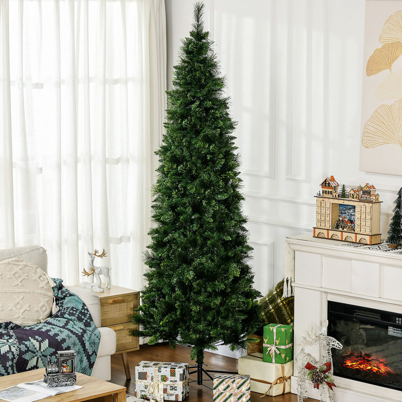 Grand sapin de Noël artificiel avec 618 branches, 7.5'
