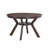 47.24''Round Rubber Wood Dining Table for 4-6 with Wooden Trestle Pedestal Base-1998561748