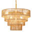 Lustre suspendu 6 lumières Boho