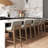 Exposed Back Upholstered Counter Stool with Solid Wood Legs-1469550469-1469550586-1469550591