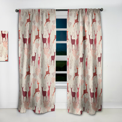 Rideau simple occultant en velours à motif floral avec motif floral