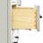 Thornaby 54'' Solid Wood Single Bathroom Vanity with 1.5'' White Quartz Top Sink-1447950651-1413635551