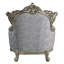 Chaise Miliani en bronze antique / gris