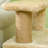 Adjustable Height Cat Stairs with Scratching Post for Sofa, Beige