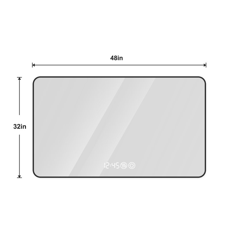 Miroir mural 48X32