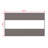 Domi Louvered Polyethylene Plastic Side Wall-97930971-97930977