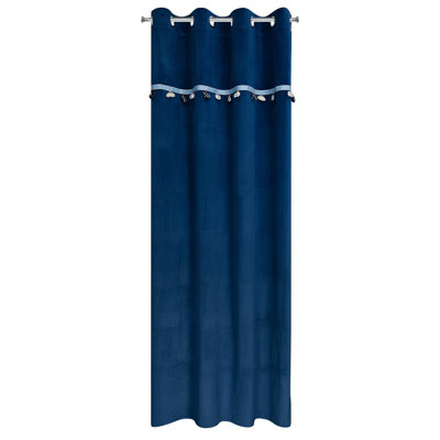 Car Semi Sheer Curtain Single Panel