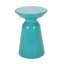 Ensemble de tables d'appoint modernes à piédestal circulaire avec cadre en fer thermolaqué durable pour une décoration intérieure élégante et stable-118020316