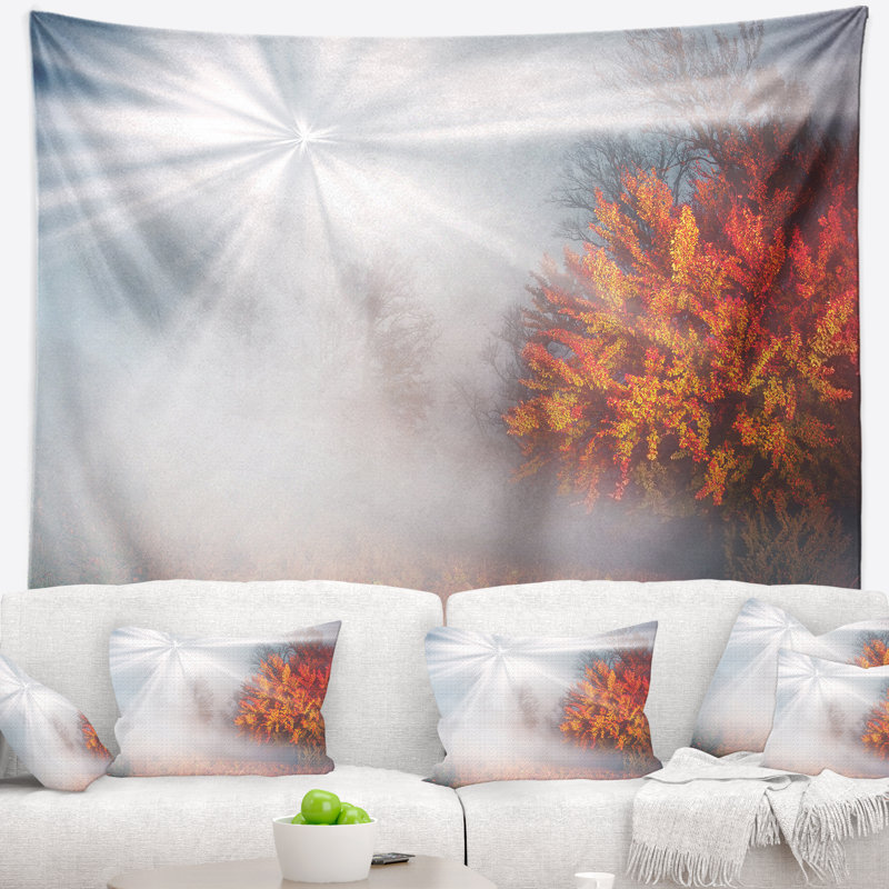 Landscape Polyester Tapestry, 32" H x 39" W