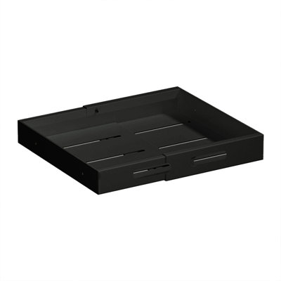 Kitchen Telescopic Drawer, Extendable Drawer For Cabinet, Carbon Steel Kitchen Storage Shelf Basket Drawer, Slide Out Organiser For Cupboard Home Office Cabinet