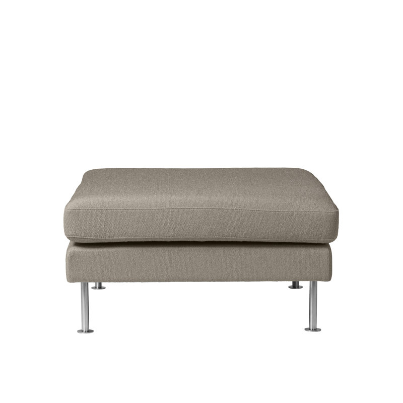Firhoj Square Ottoman, Light Brown