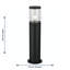 Aylish Black Metal Bollard Light