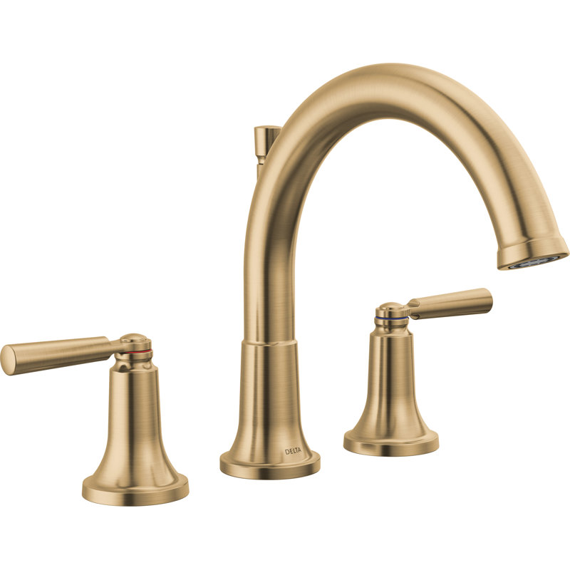 Garniture de baignoire romaine SAYLOR ™, Champagne champagne, Sans pomme de douche à main