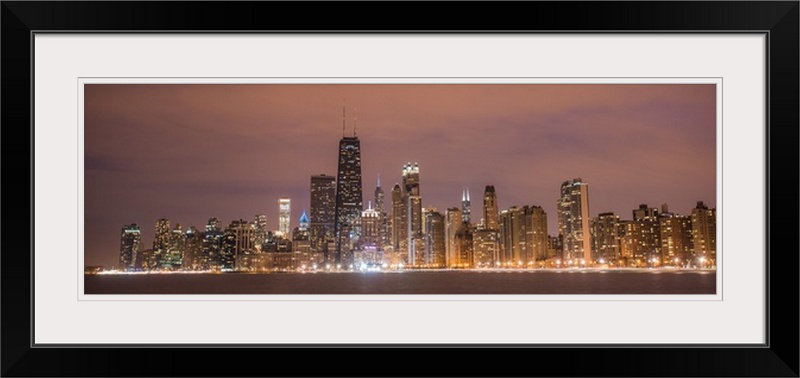 " Chicago City Skyline At Dusk " Great Big Canvas 