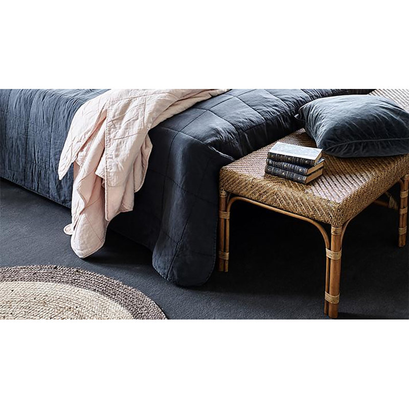 Luis Rattan Bench - Antique