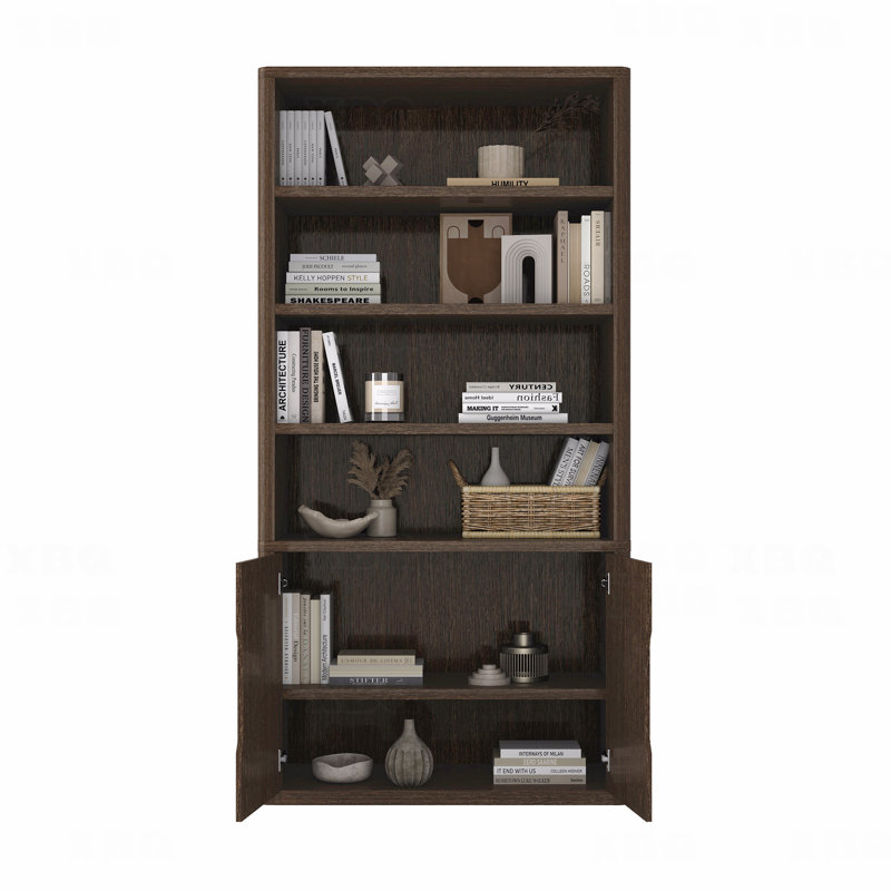 Bibliothèque 40 ", Noyer foncé