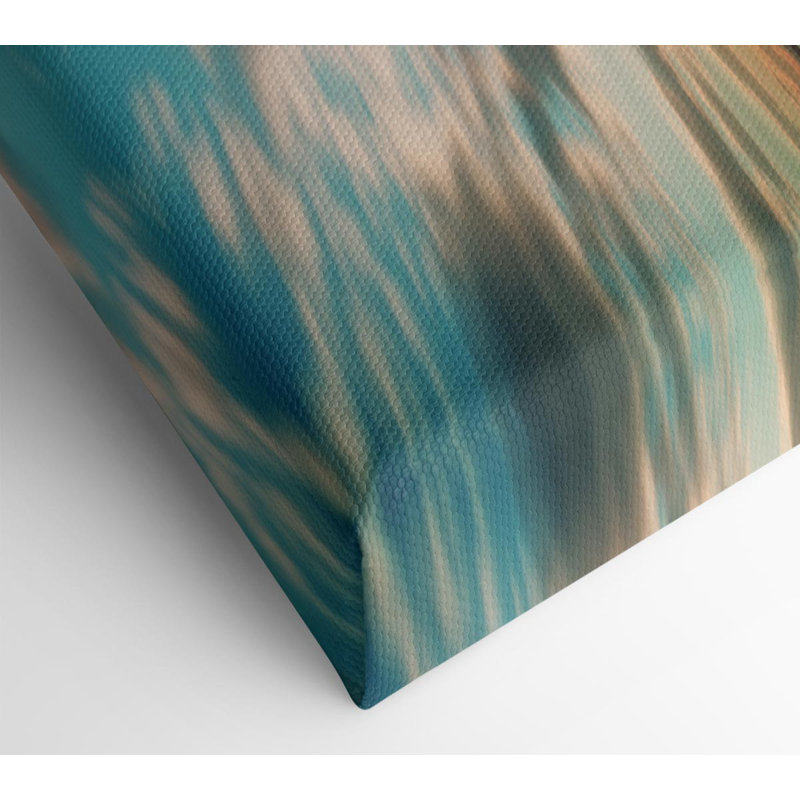 Soft Exposed Beach Framed Print, Wrapped Canvas, 66cm H x 106.6cm W x 4.4cm D