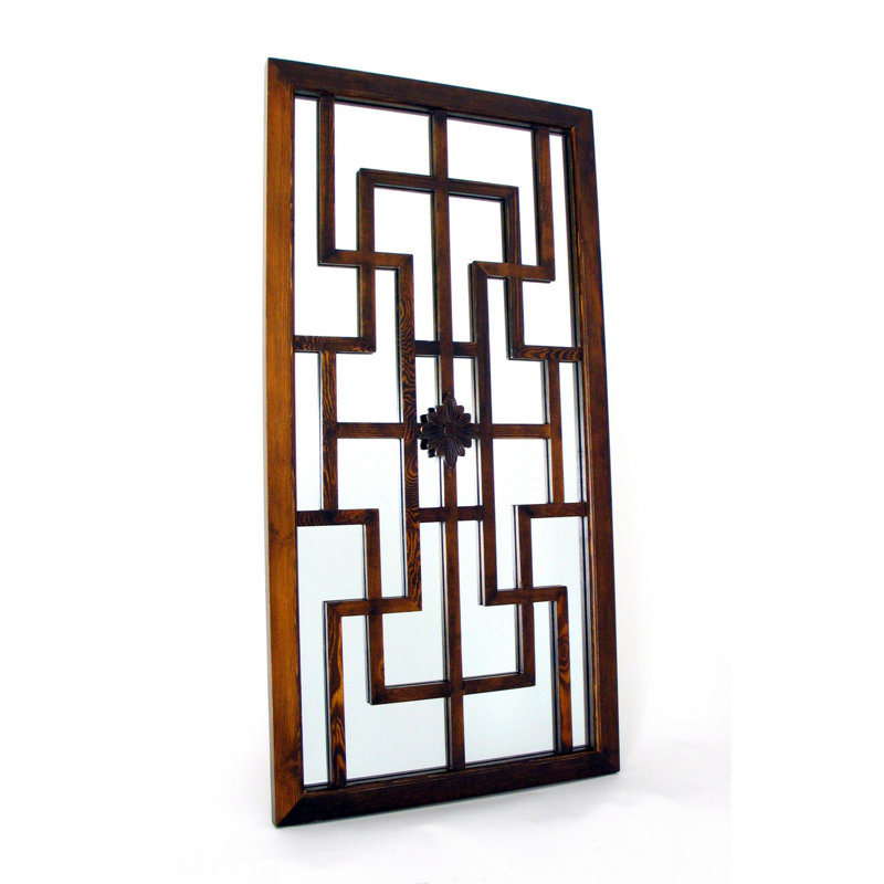 Boren Solid Wood Flat Mirror
