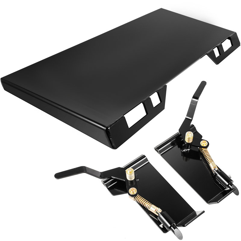 Fixation de mini-chariot à fixation rapide 3/8 po VEVOR, H 2,5 po x l 46 po x P 17,8 po
