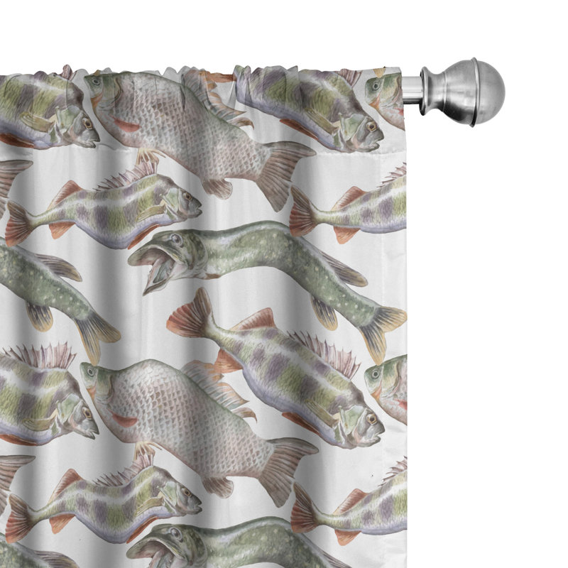 Semi-Sheer Rod Pocket Sliding Panel, 28" x 84"