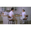 Tabouret de comptoir pivotant 27,4 po Bayardo